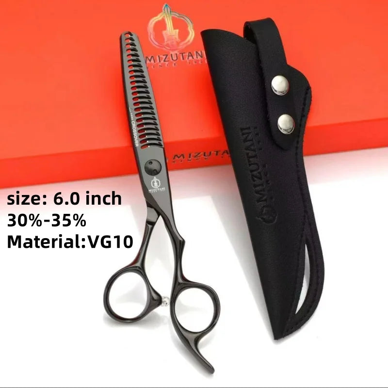 Hairdressing Scissors Professional Barber Scissors 6.0 Inch Scissors VG10 Material Professional Barber Scissors