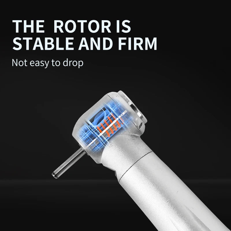 LED Dental High Speed Handpiece Dentist Tips Air Turbine B2 M4 Push Button Ceramic Bearing Handpiece