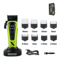 ROSYOUS 888C Professional Bold Hair Cut Machine 8000RPM DLC Blade Base Charger External Rotor Brushless Motor Men's Hair Clipper