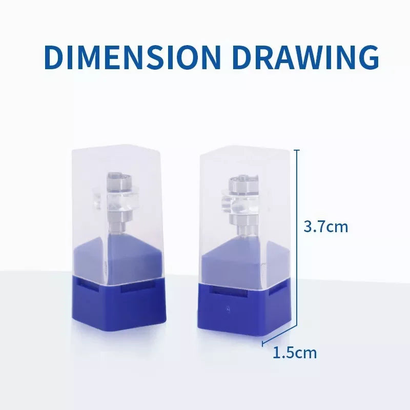 LED Dental High Speed Handpiece Dentist Tips Air Turbine B2 M4 Push Button Ceramic Bearing Handpiece