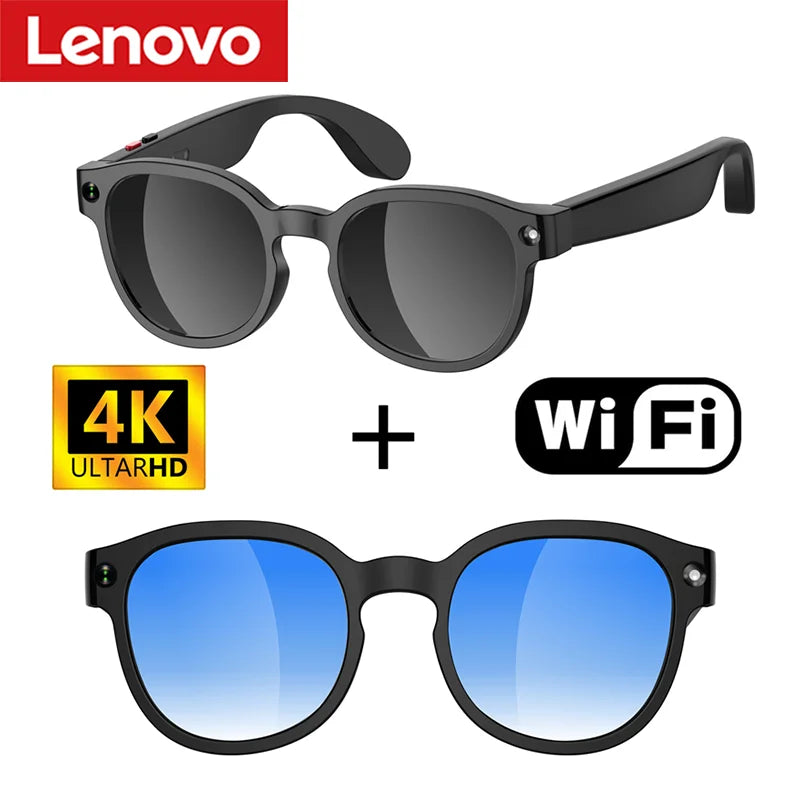 Gafas Inteligentes Lenovo con IA — Cámara 8MP, Bluetooth y Traducción