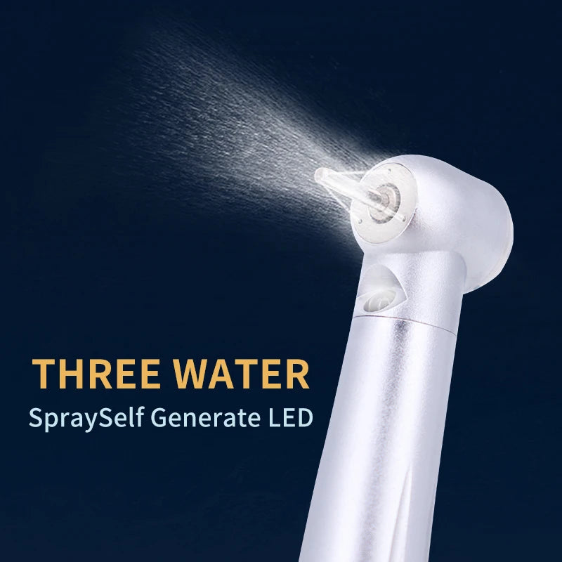 LED Dental High Speed Handpiece Dentist Tips Air Turbine B2 M4 Push Button Ceramic Bearing Handpiece