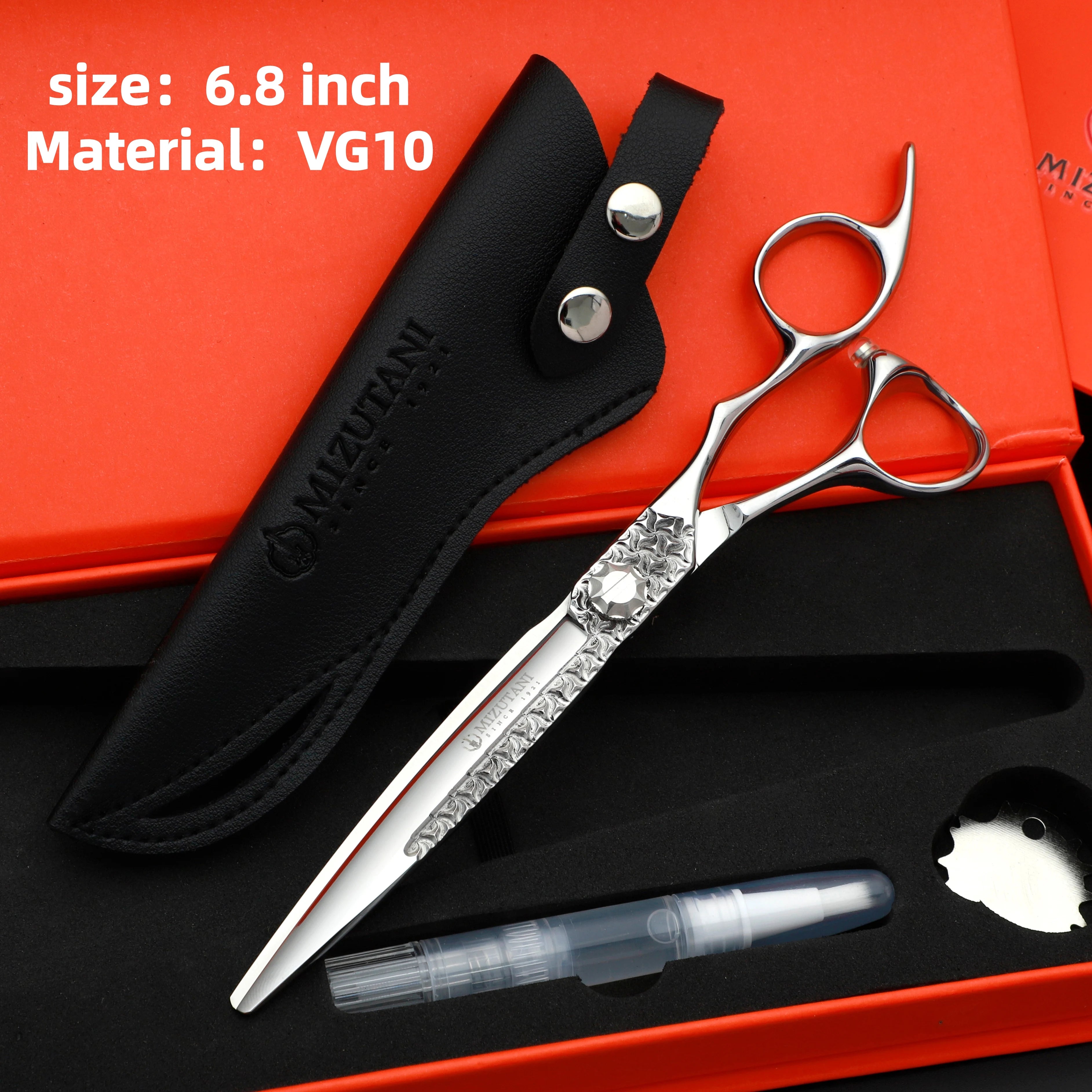Hairdressing Scissors Professional Barber Scissors 6.0 Inch Scissors VG10 Material Professional Barber Scissors