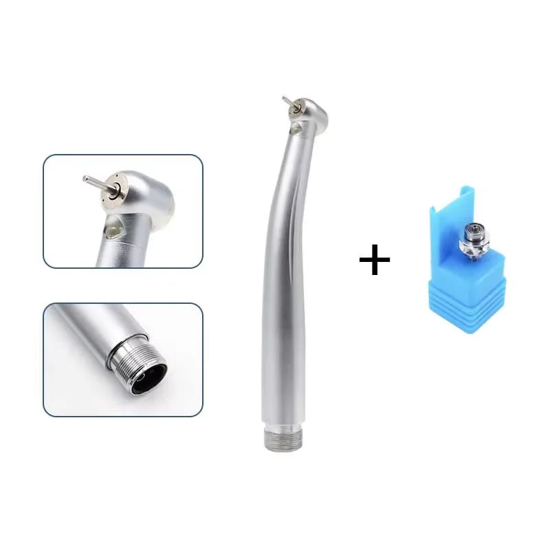 LED Dental High Speed Handpiece Dentist Tips Air Turbine B2 M4 Push Button Ceramic Bearing Handpiece