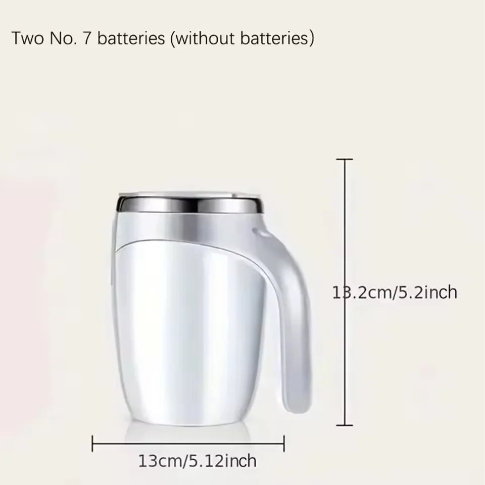 Automatic Mixing Cup Portable Magnetic Coffee Mug The Wireless Stainless Steel Electric Stirring Cup Coffee Milk Fruits Cup