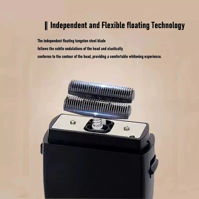POP Barbers P620 11000RPM Black Gold Whitening Device Oil Head Gradient Bald Artifact Hair Salon Special Trimming Shaver