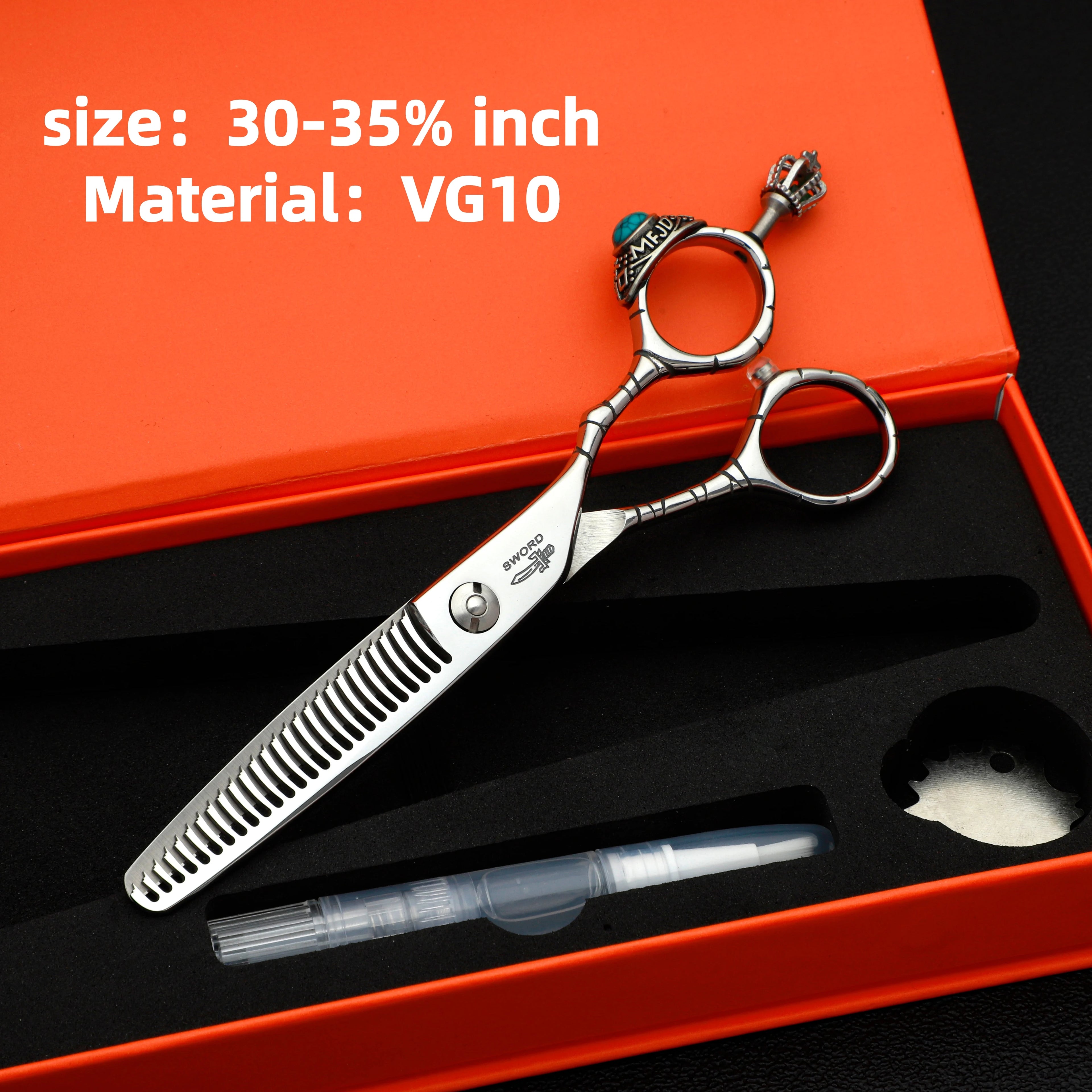 Hairdressing Scissors Professional Barber Scissors 6.0 Inch Scissors VG10 Material Professional Barber Scissors