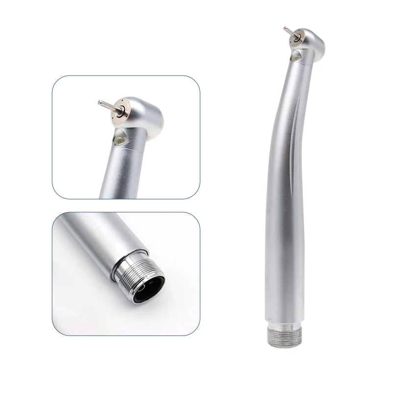 LED Dental High Speed Handpiece Dentist Tips Air Turbine B2 M4 Push Button Ceramic Bearing Handpiece