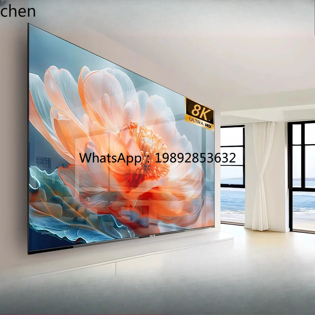 8K Ultra HD Home LCD 100inch TV 50/55/65/75/85 Smart Network 300inch Large Screen