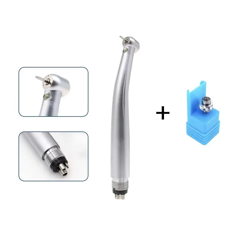 LED Dental High Speed Handpiece Dentist Tips Air Turbine B2 M4 Push Button Ceramic Bearing Handpiece