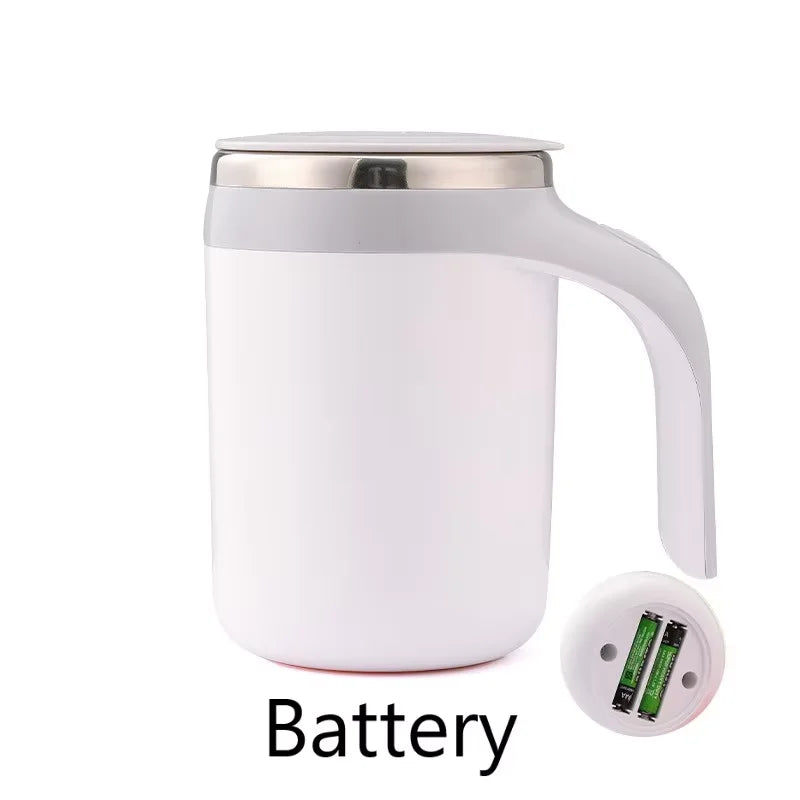 Taza Mezcladora Eléctrica Automática — Café, Leche y Bebidas